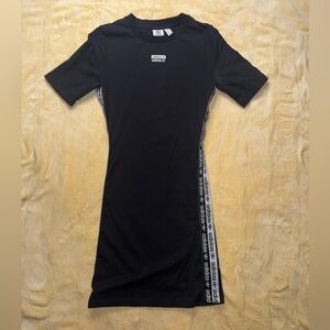 Adidas Black Crewneck Top
